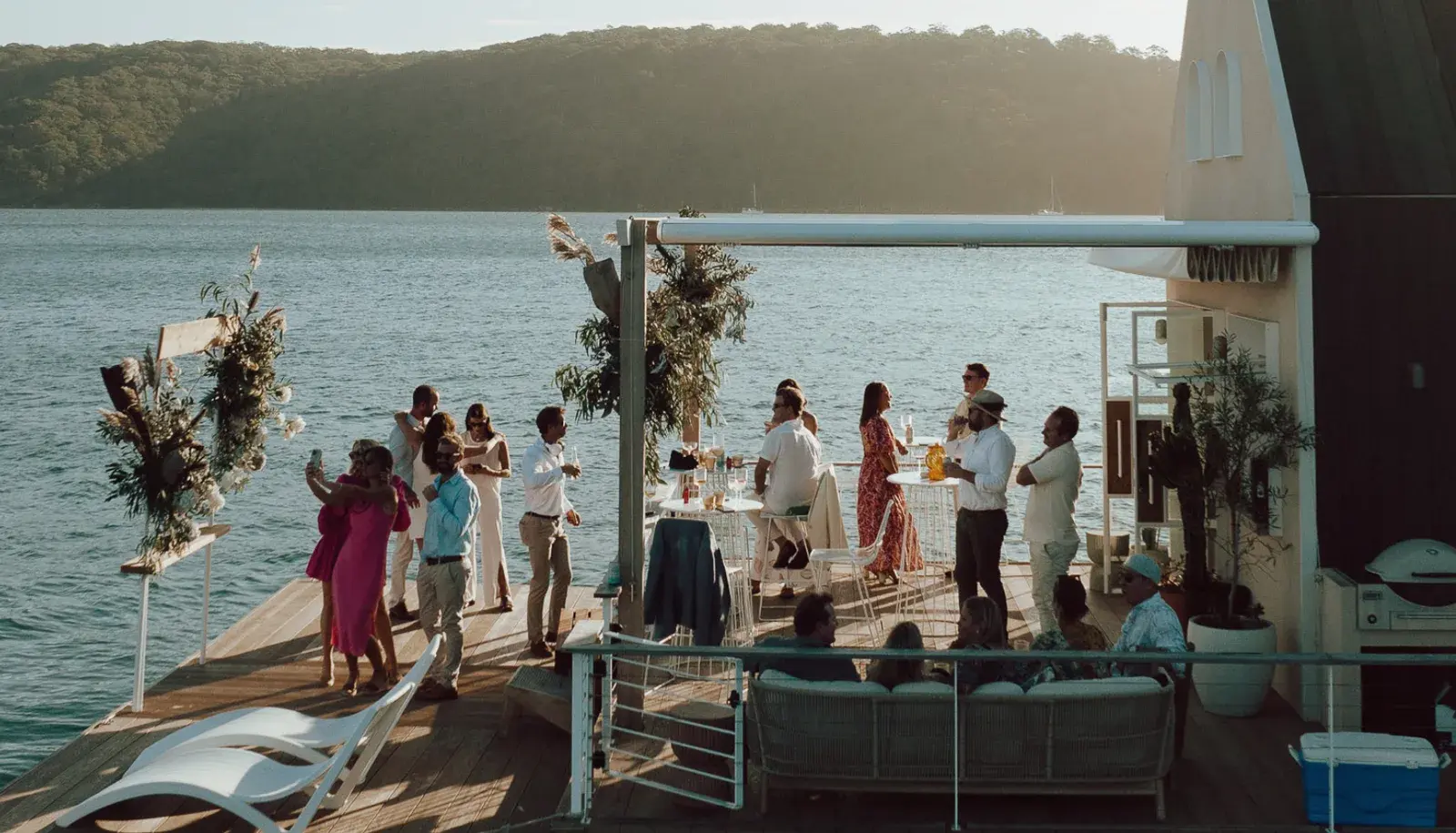 The Lilypad floating villa at Palm Beach, Sydney