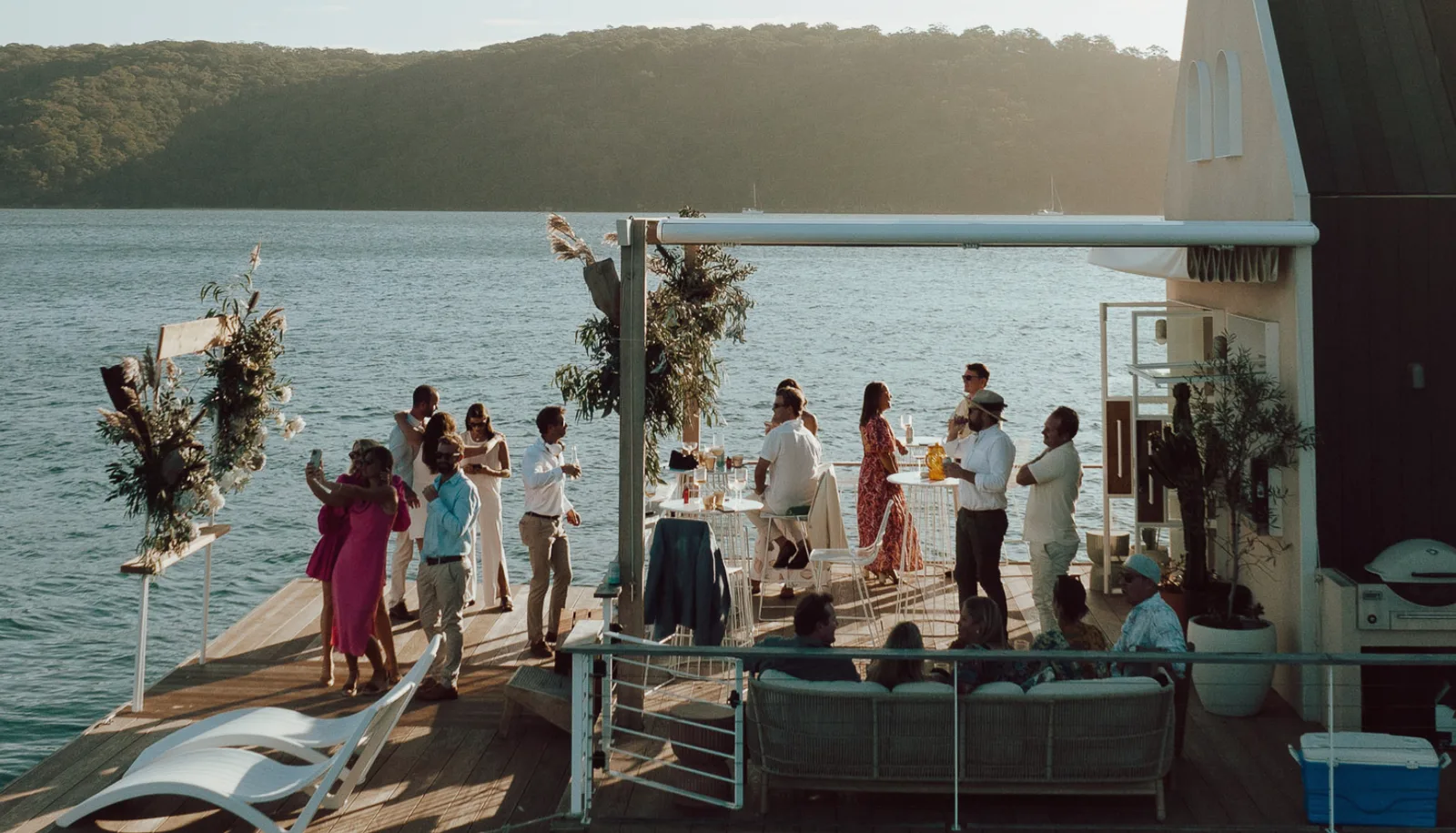 The Lilypad floating villa at Palm Beach, Sydney